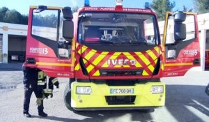 Le Capitaine Stéphane Trinci explique l'engagement de pompier volontaire à Martigues