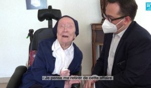 Soeur André, la doyenne des Français et des Européens, fête aujourd'hui ses 118 ans