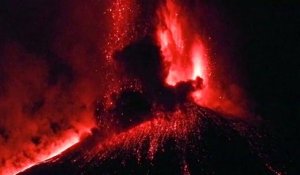 Eruption spectaculaire de l'ETNA ce 10 février 2022