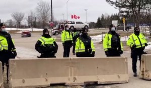 Canada : le pont Ambassador rouvert après l'expulsion des manifestants