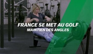 France se met au golf : Maintien des angles