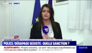 Injures sexistes par un policier: Marlène Schiappa se dit "choquée du mécanisme utilisé", le policier "a blâmé la victime"