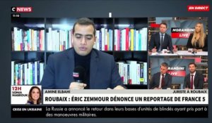 Roubaix - Amine, qui avait témoigné sur M6, accusé dans "Morandini Live" de changer son discours : "Vous ne dites plus la même chose qu'il y a un mois" - VIDEO
