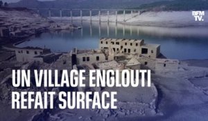 Un village englouti par les eaux a refait surface 30 ans plus tard