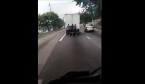 Ce camion déteste les Free riders