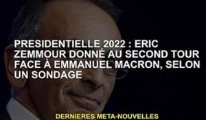 Présidentielle 2022 : Eric Zemour affronte Emmanuel Macron au second tour, selon les sondages