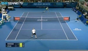 Delray Beach - Mannarino s'arrête en quarts