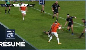 PRO D2 - Résumé RC Narbonnais-Rouen Normandie Rugby: 19-16 - J21 - Saison 2021/2022