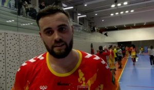 Interview maritima: Bastien Tobal après la victoire de Martigues Handball contre Villeneuve Loubet