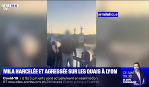 Mila harcelée et agressée sexuellement sur les berges du Rhône à Lyon