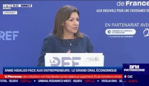 Anne Hidalgo: "Créons de la valeur par le travail, il faut réindustrialiser et remettre partout sur les territoires de l'activité avec du travail"