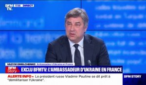 Vadym Omelchenko, ambassadeur de l'Ukraine sur la crise dans le Donbass: "On garde notre sang-froid, la vie continue en Ukraine"