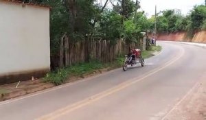 Vélo à vapeur... qui a dit que les cyclistes ne polluaient pas