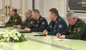 Louchenko ferme l'espace aérien de son pays et assure que "les capacités de l'OTAN se renforcent"