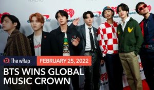 BTS wins global music crown for second year in a row
