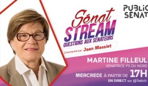 Martine Filleul, sénatrice PS du Nord-Pas-de-Calais invité de Sénat Stream