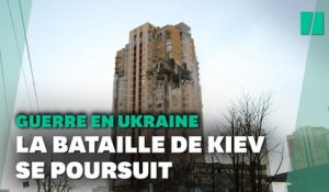 Guerre en Ukraine: les combats pour le contrôle de Kiev continuent