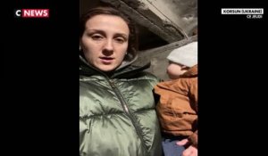 Dans les abris de Kiev, les habitants se protègent des bombes