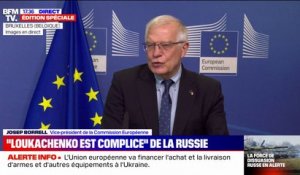 L'Union européenne fournira des armes à l'Ukraine, annonce Josep Borrell, vice-président de la Commission européenne