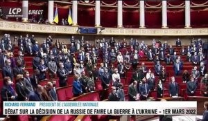Guerre en Ukraine - Regardez l’ambassadeur ukrainien en France, Vadym Omelchenko, longuement applaudi par les députés à l’Assemblée nationale - VIDEO