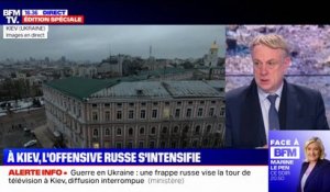 Ukraine: une frappe russe a visé la tour de télévision à Kiev