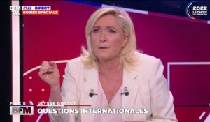 Marine Le Pen: "Le Vladimir Poutine d'il y a cinq ans n'est pas exactement celui d'aujourd'hui"