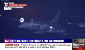 Guerre en Ukraine: aux côtés des Rafale français chargés de sécuriser l'espace aérien polonais
