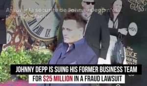 Rien ne va plus pour Johnny Depp, poursuivi en justice par ses gardes du corps