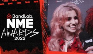 Abby Roberts looks forward to supporting Halsey on tour at the BandLab NME Awards 2022