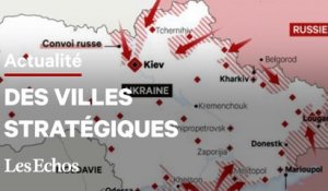 Ukraine : les grandes villes ukrainiennes visées par Poutine
