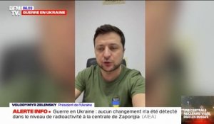 Pour Volodymyr Zelensky, la Russie est un "état terroriste" qui "a recours à la terreur nucléaire"