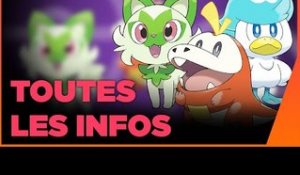 Nouveau Pokémon : Tout ce qu'il faut savoir sur Écarlate et Violet  DAILY du 28/02/2022