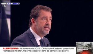 Christophe Castaner: "Emmanuel Macron sera dans la campagne et il y aura un programme"