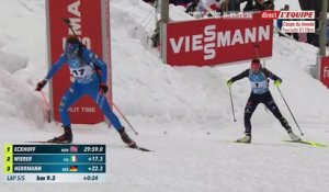 Eckhoff remporte la poursuite de Kontiolahti - Biathlon - CM (F)