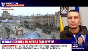 Guerre en Ukraine: Vitali Klitschko, maire de Kiev, se dit "reconnaissant du soutien militaire, humanitaire et politique" mais ajoute que "ce n'est pas suffisant"