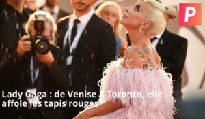 Lady Gaga : de Venise à Toronto, elle affole les tapis rouges