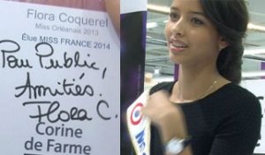 Exclu Vidéo : Succès ! Miss France Flora Coquerel : Elle attire tous les hommes d'un supermarché !