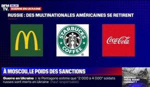 Sous pression, McDo, Coca et d'autres symboles de l'Amérique quittent la Russie