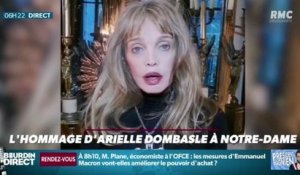 Zapping du 23/04 : L’hommage décalé d’Arielle Dombasle à Notre-Dame-de-Paris
