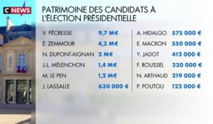 Présidentielle 2022 : les déclarations de patrimoine des 12 candidats dévoilées