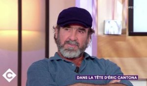 Eric Cantona perturbé par des images d'archives dans C à vous (France 5)