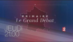 Primaire, le grand débat- france2 - 24 11 16