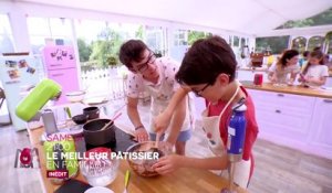 Le meilleur pâtissier (M6) : une spéciale  tandem parents-enfants