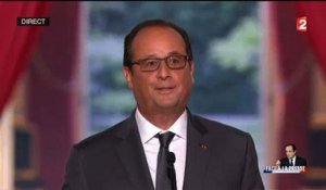 Conférence Hollande - téléréalité