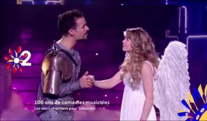 100 ans de comédies musicales (France 2)  Les stars chantent pour le Sidaction