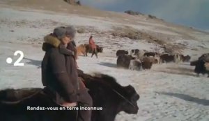 Rendez-vous en terre inconnue (France 2) Nawell Madani chez les éleveurs de yaks en Mongolie