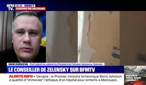 Hôpital de Marioupol: le chef adjoint du cabinet du président Zelensky dénonce sur BFMTV "un acte sans précédent"