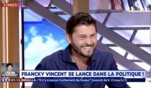 Francky Vincent en politique : fou rire dans la matinale de LCI