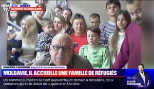 Un expatrié français en Moldavie accueille une famille de 16 réfugiés ukrainiens