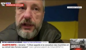 Le maire de Marioupol, ville bombardée par l'armée russe, dénonce des "crimes de guerre" sur BFMTV
